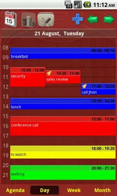 Smart Calendar Free android App screenshot 6