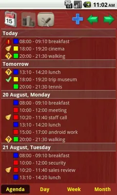 Smart Calendar Free android App screenshot 7